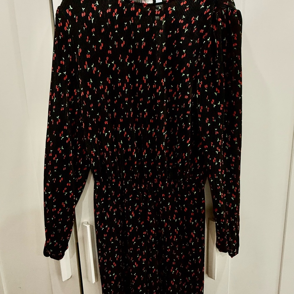Cherry Print Long sleeve jumpsuit